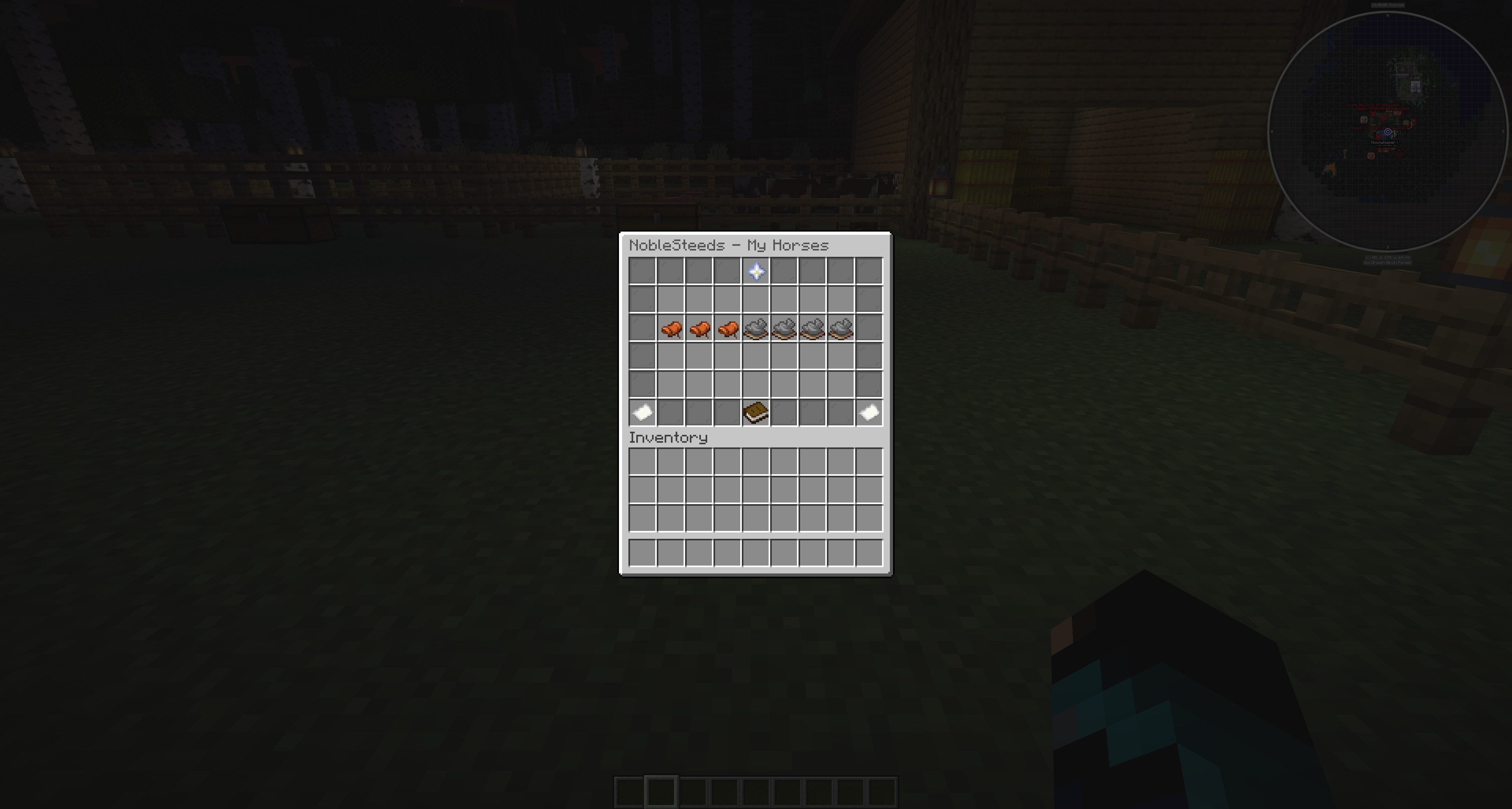 My Horses menu screenshot