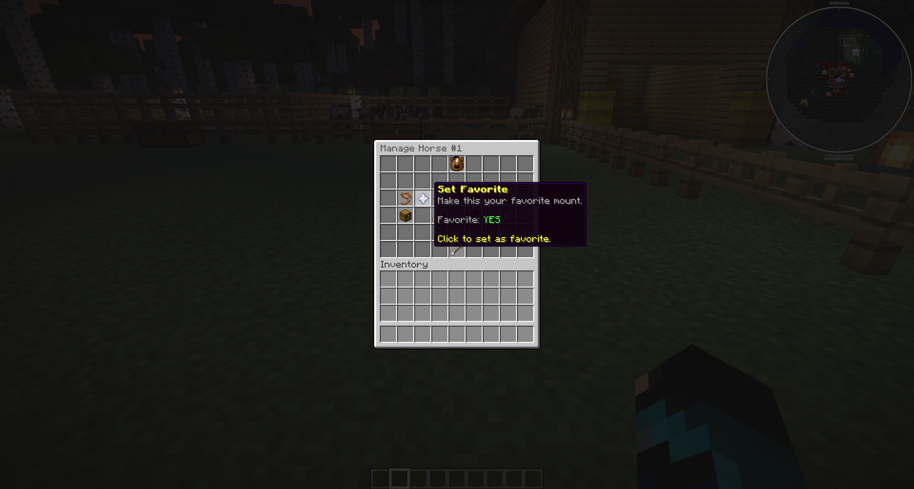 Favorite toggle screenshot