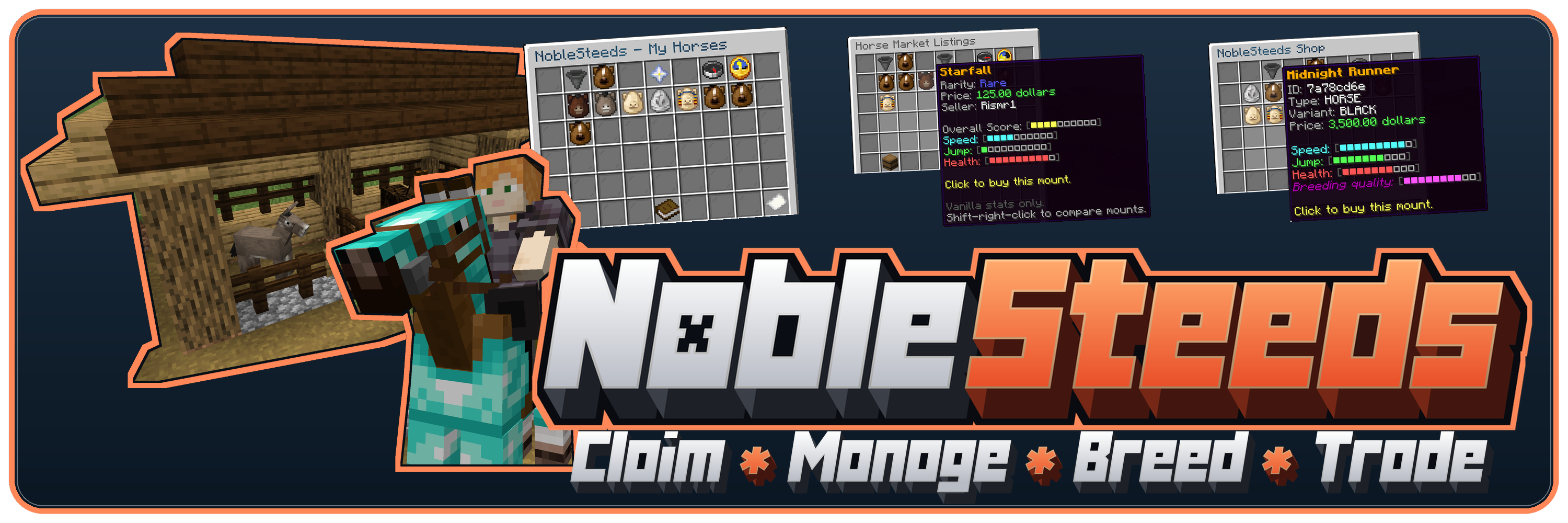 NobleSteeds plugin banner